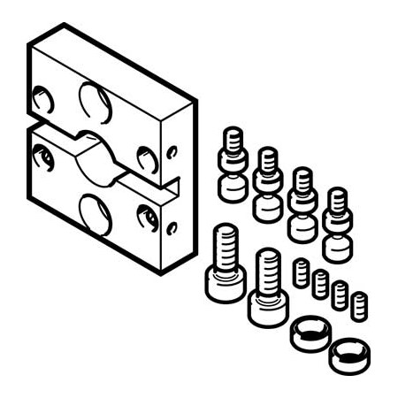 Festo Adapter Kit DHAA-G-Q5-16-B11-16 DHAA-G-Q5-16-B11-16